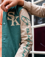 Afbeelding in Gallery-weergave laden, Cardigan Vik Green - Sand
