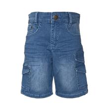 Cargar imagen en el visor de la galería, Cargo Jeans Shorts Povu
