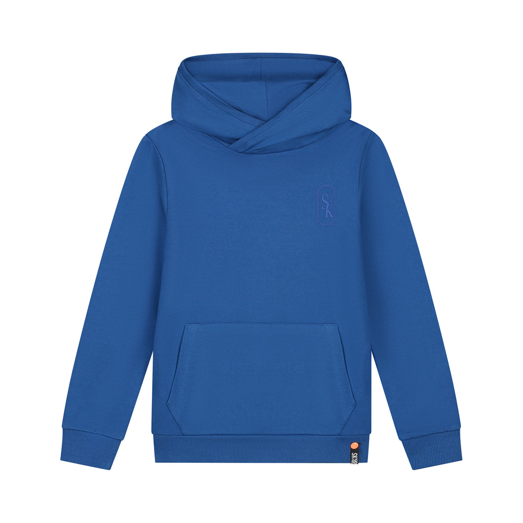 Hoodie Basic Sil Dark Blue