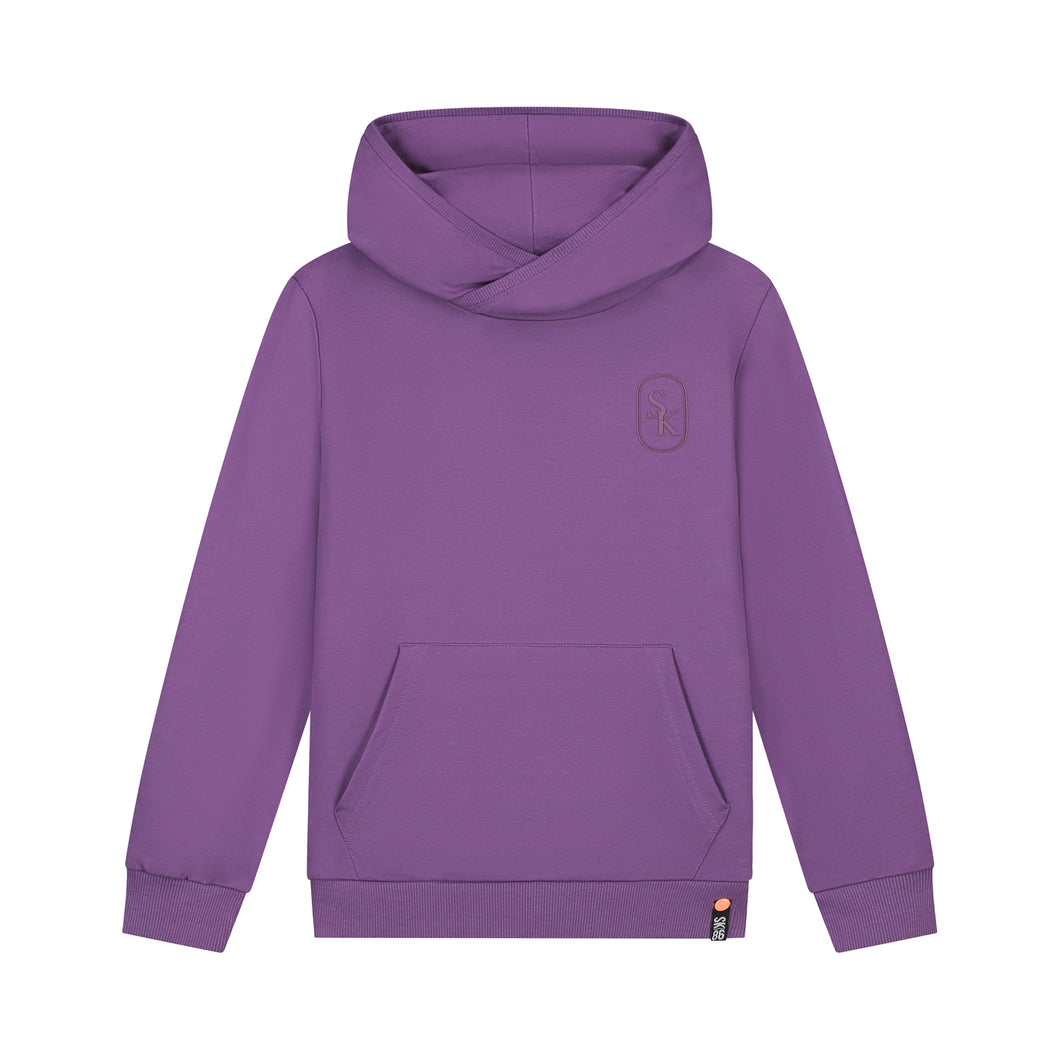 Hoodie Basic Sil Purple